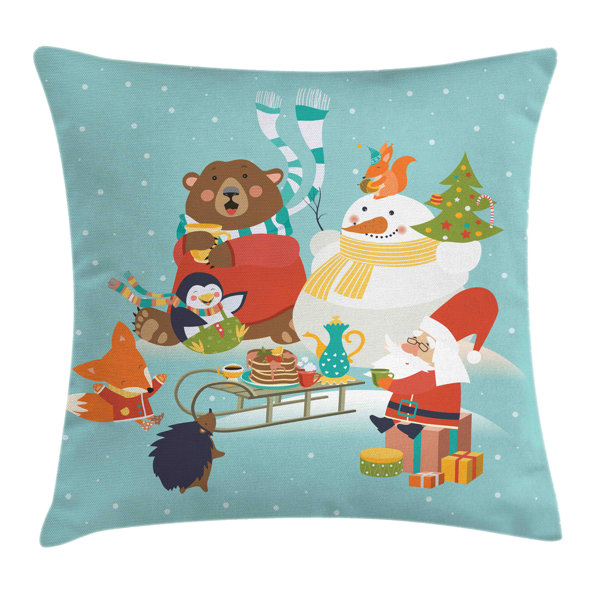 Weihnachts-Stirnbänder Set - 4 Stück Mit Rentier, Bär, Schneemann & Weihnachtsmann Für Kinder